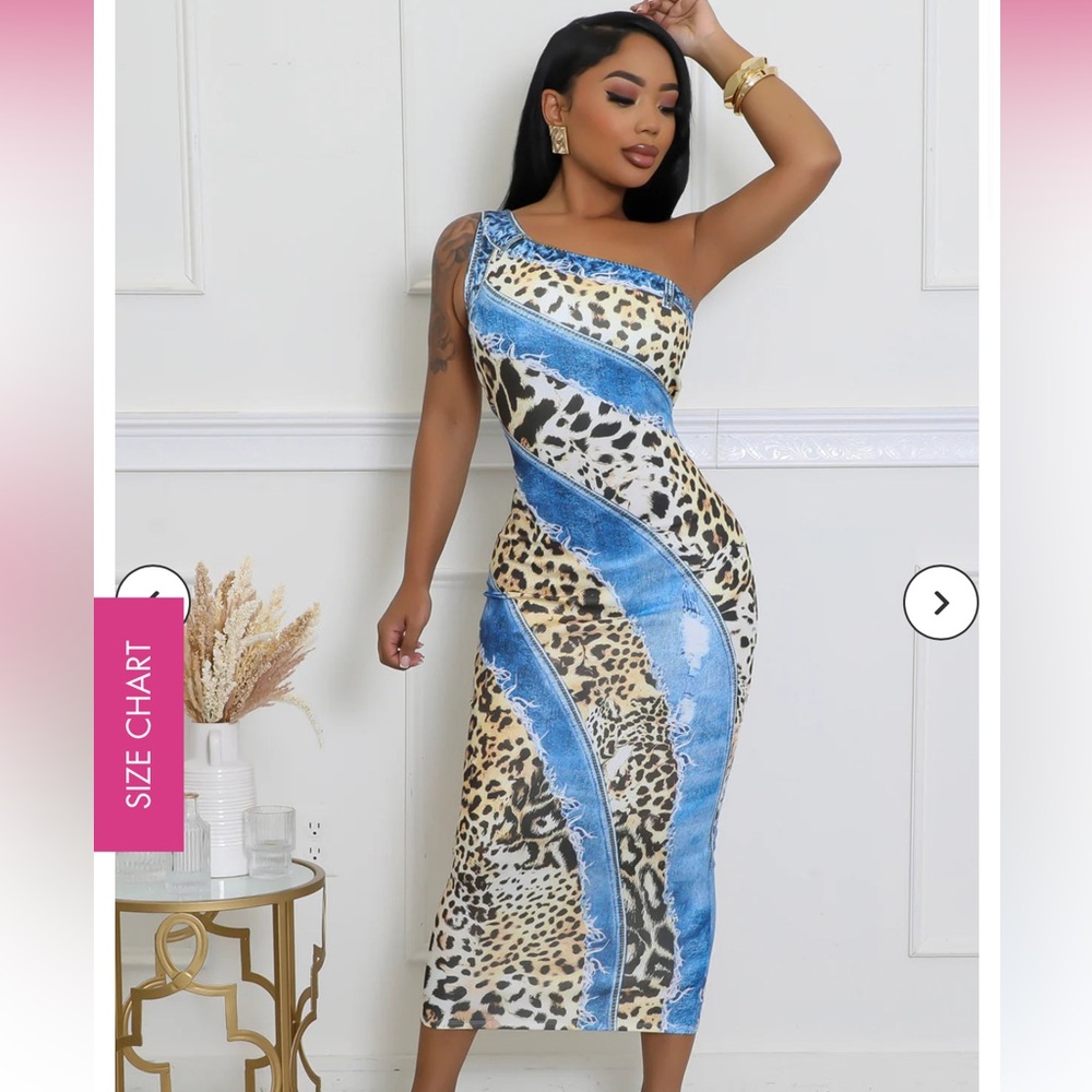 🔥 
Isabella Blue Multi Dress🔥 SML